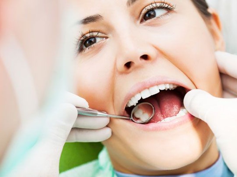 Routine examinations and cleaning